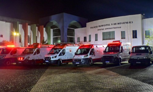 Porto Real recebe três novas ambulâncias enviadas pelo Governo do Estado